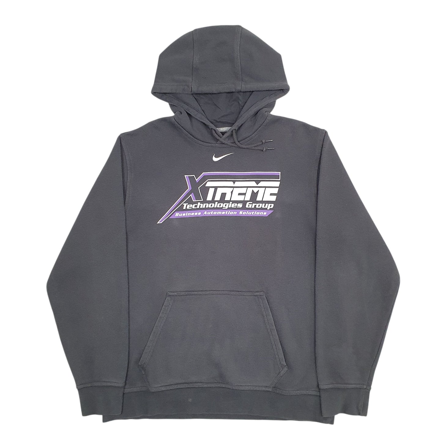 Mens Grey Nike Xtreme Technologies Group Hoodie Jumper