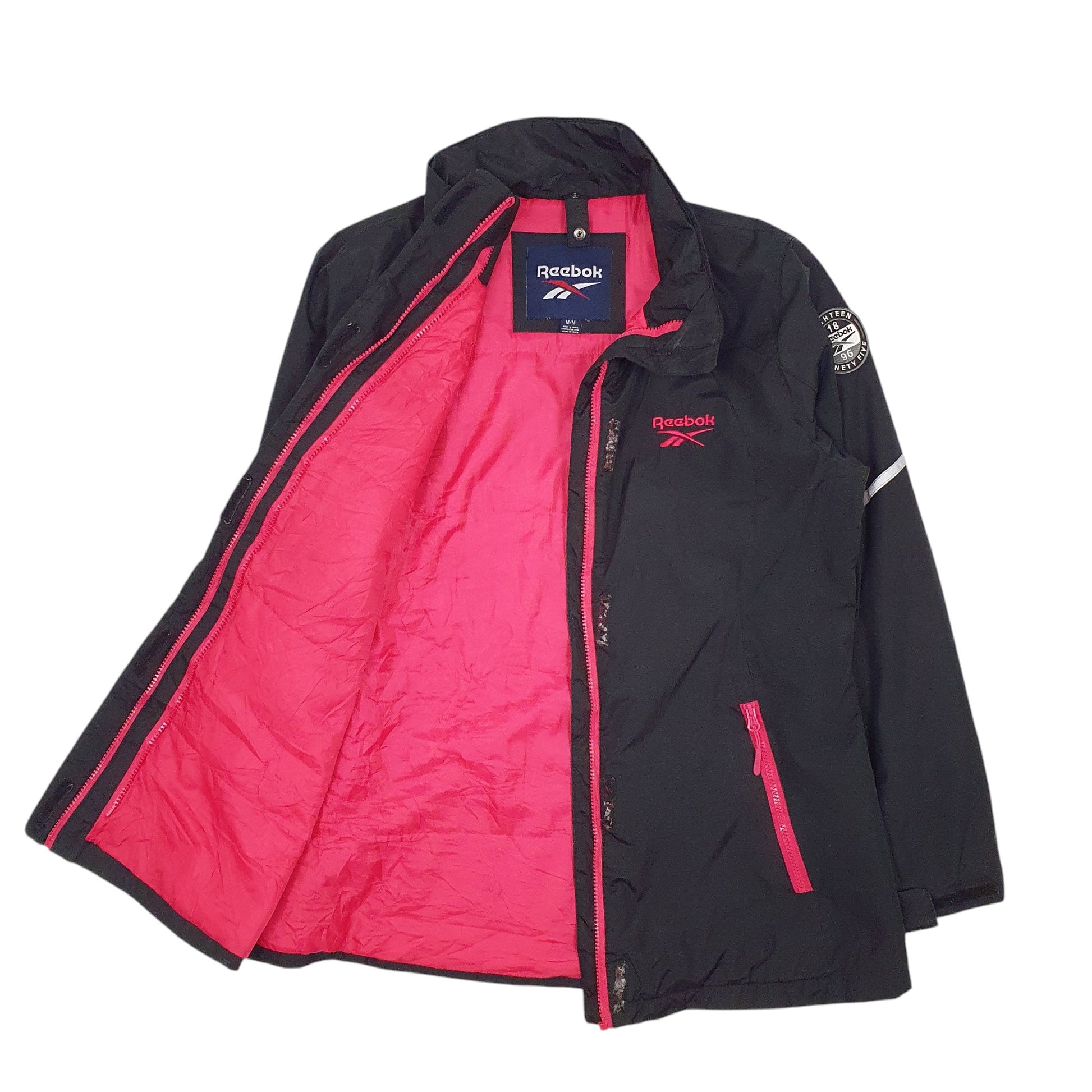 Womens Black Reebok   Coat