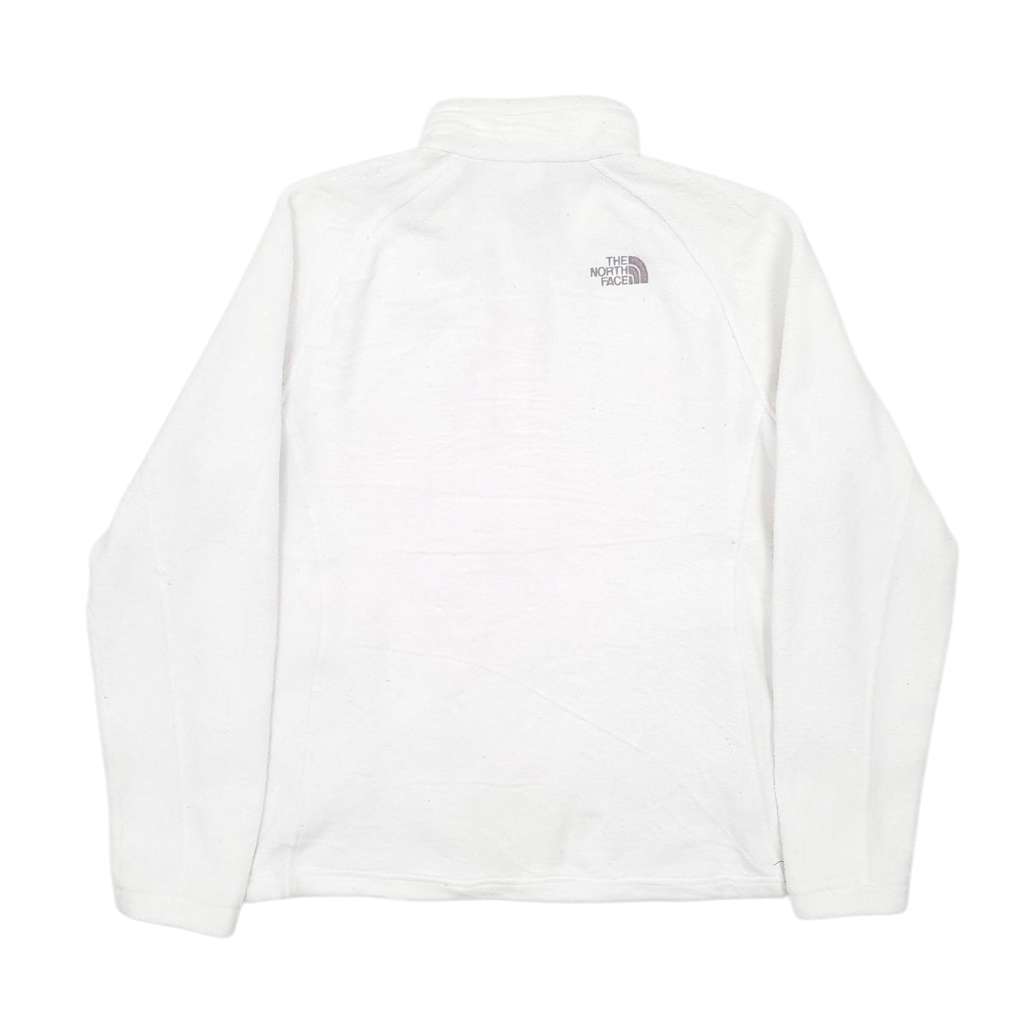 Womens White The North Face  Full Zip Jumper