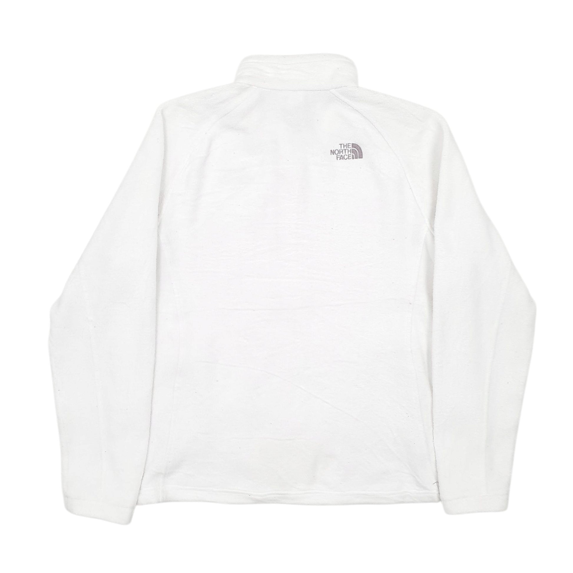 Womens White The North Face  Full Zip Jumper
