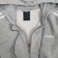 Womens Grey Adidas  Full Zip Jumper