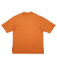 Mens Orange Lacoste  Short Sleeve Polo Shirt