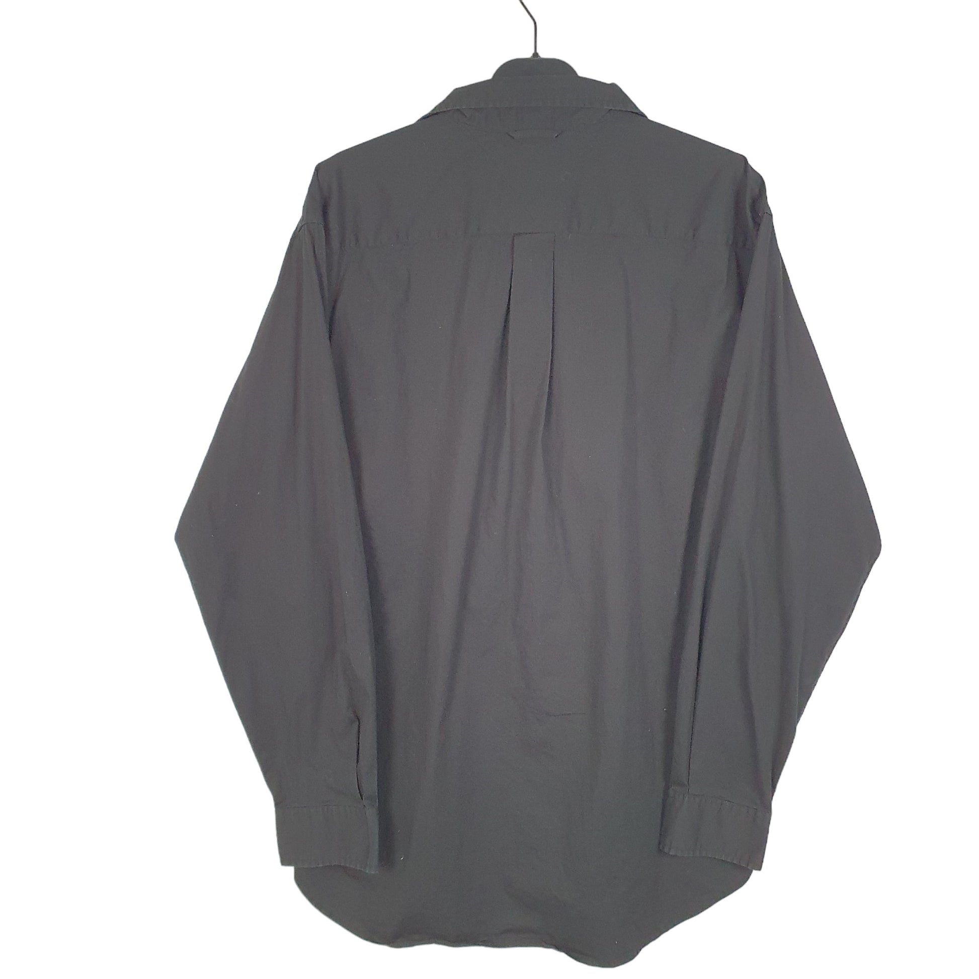 Mens Black Tommy Hilfiger  Long Sleeve Shirt