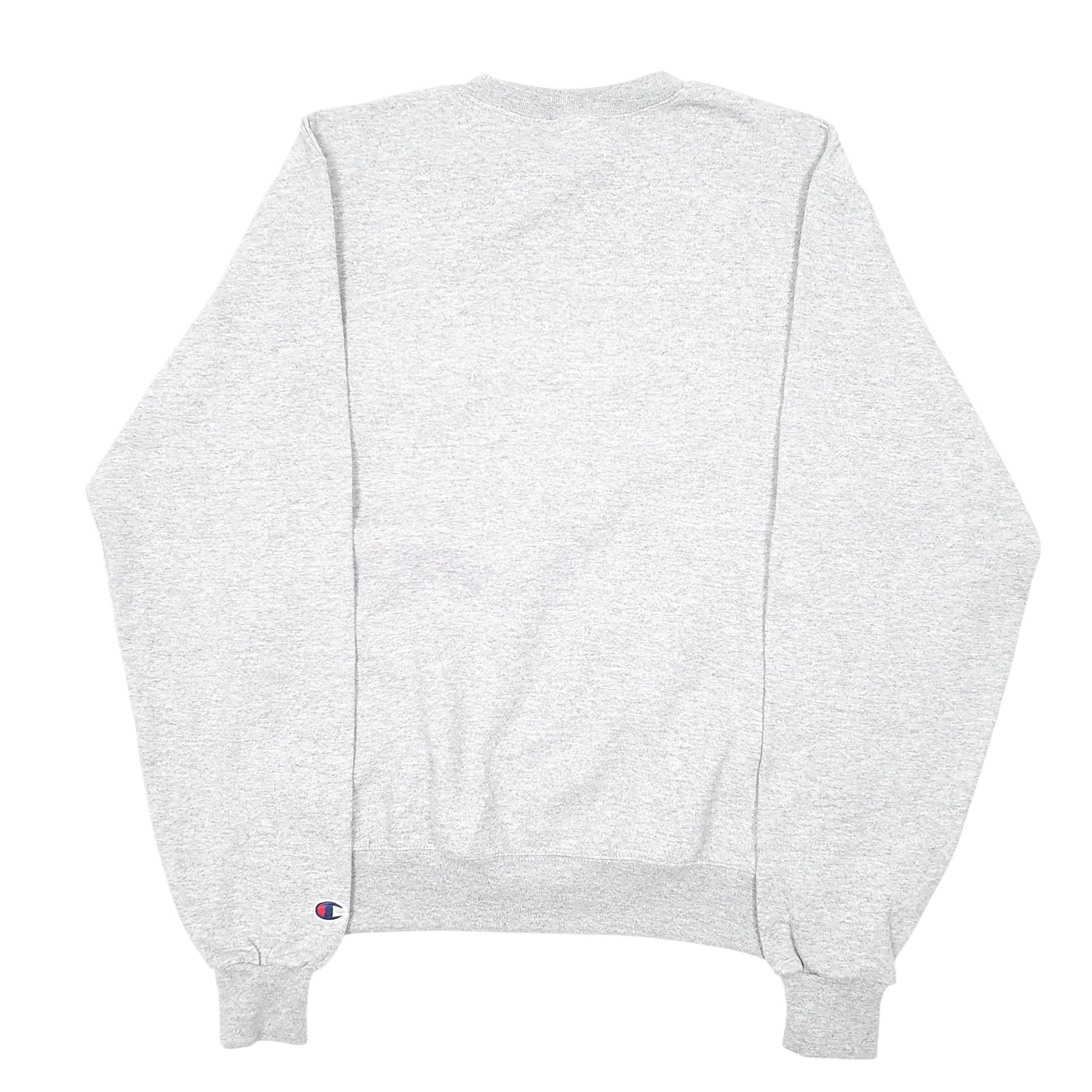 Mens Grey Champion Harvard University USA Spellout Crewneck Jumper