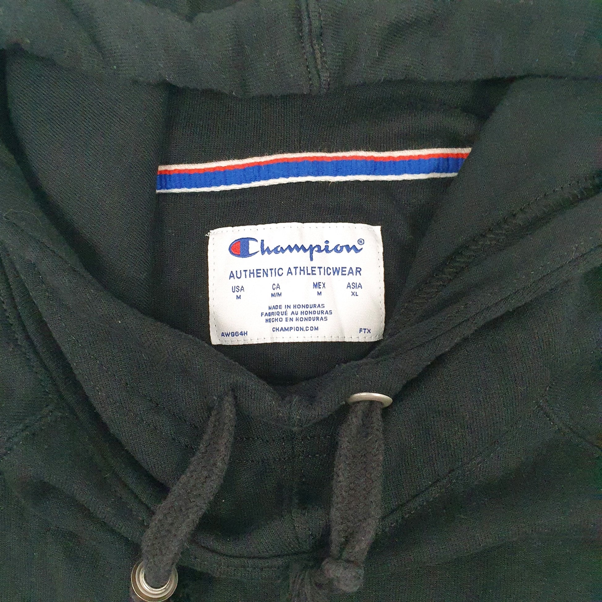 Womens Black Champion  Hoodie Jumper