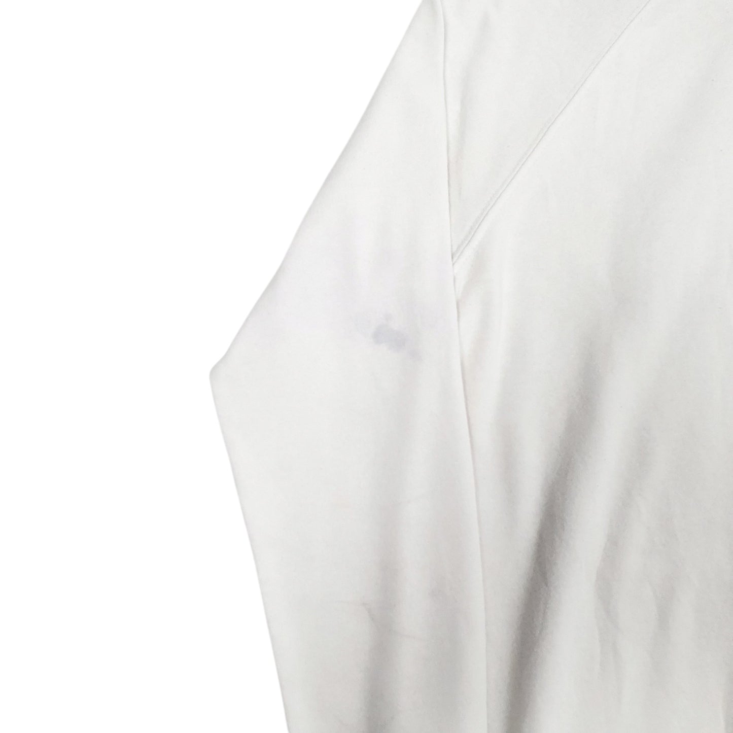 Womens White The North Face Spellout Hoodie Jumper