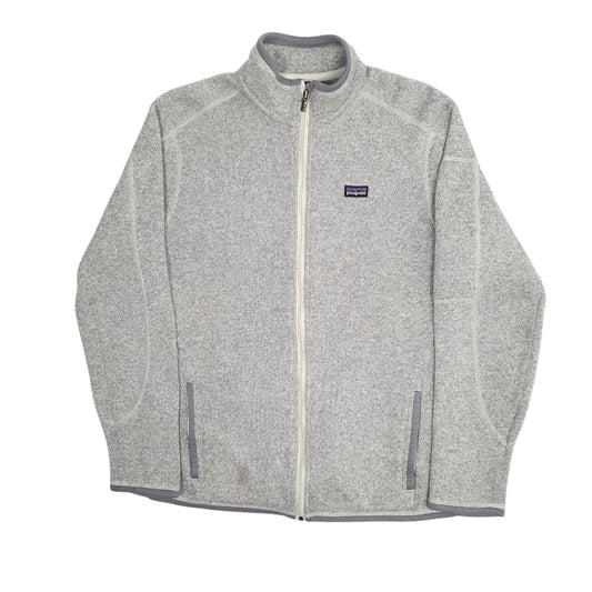 Womens Grey Patagonia Better Sweater Full Zip Jumper