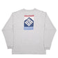 Mens Grey Columbia Sportswear  Long Sleeve T Shirt