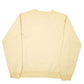 Mens Yellow MV Sport Baldwin Wallace University USA Spellout Crewneck Jumper