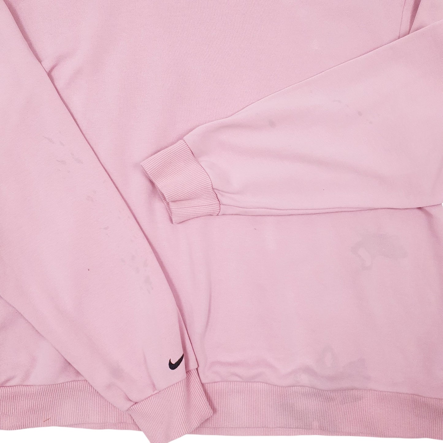 Womens Pink Nike Spellout Hoodie Jumper