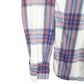 Mens White Superdry Flannel Dry Goods Long Sleeve Shirt