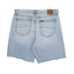 Womens Blue Lee Cut Off Jorts Denim Shorts