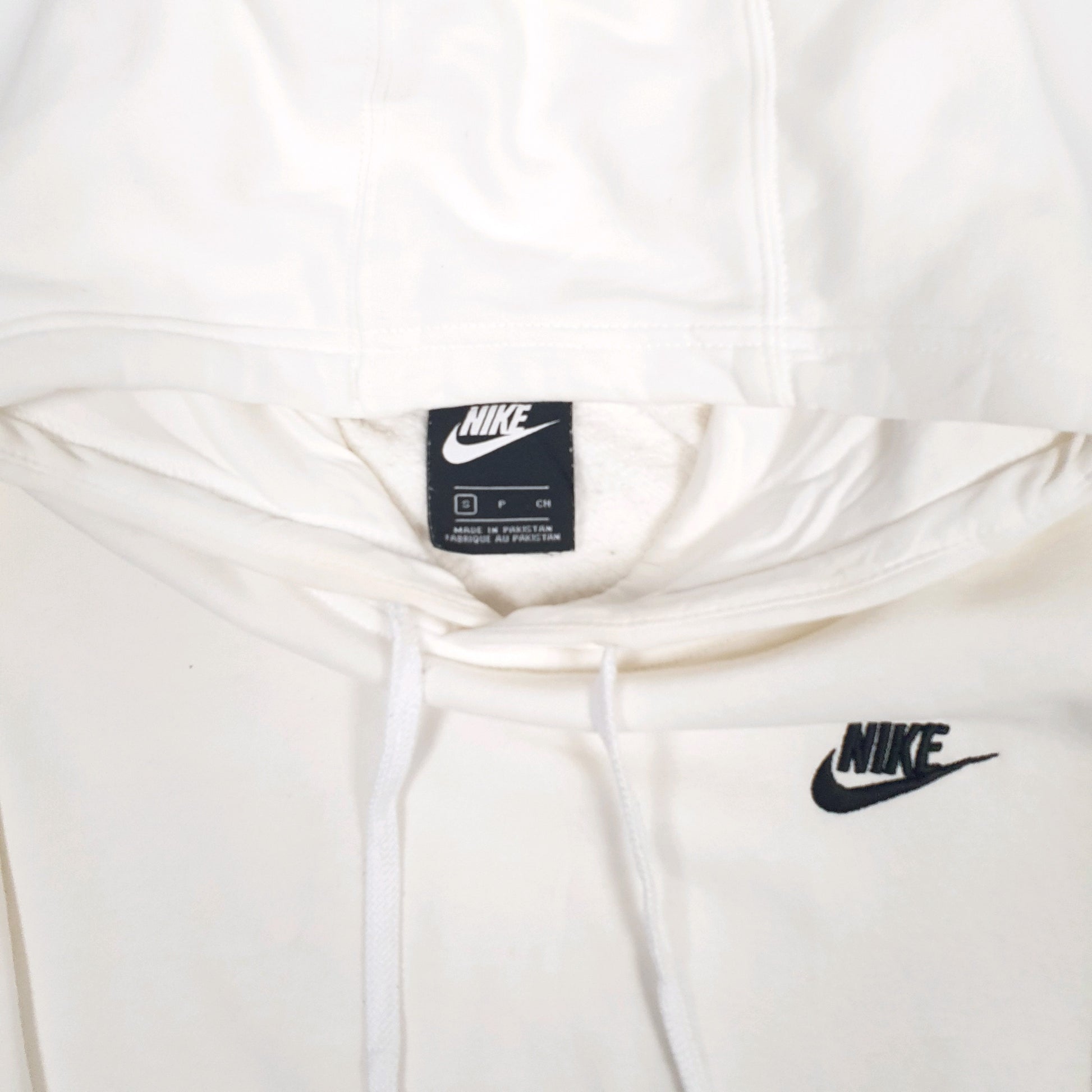 Mens White Nike  Hoodie Jumper