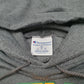 Mens Grey Champion Siena College USA Spellout Hoodie Jumper