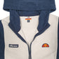 Mens White Ellesse Hoodie Full Zip Jumper