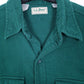 Mens Green L.L.Bean Vintage 1980s 90s Chamois Long Sleeve Shirt