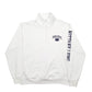 Mens White Champion Penn State USA College Quarter Zip Jumper