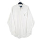 Mens White Polo Ralph Lauren Oxford Long Sleeve Shirt