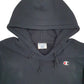 Womens Black Champion Reverse Weave Hoodie Jumper