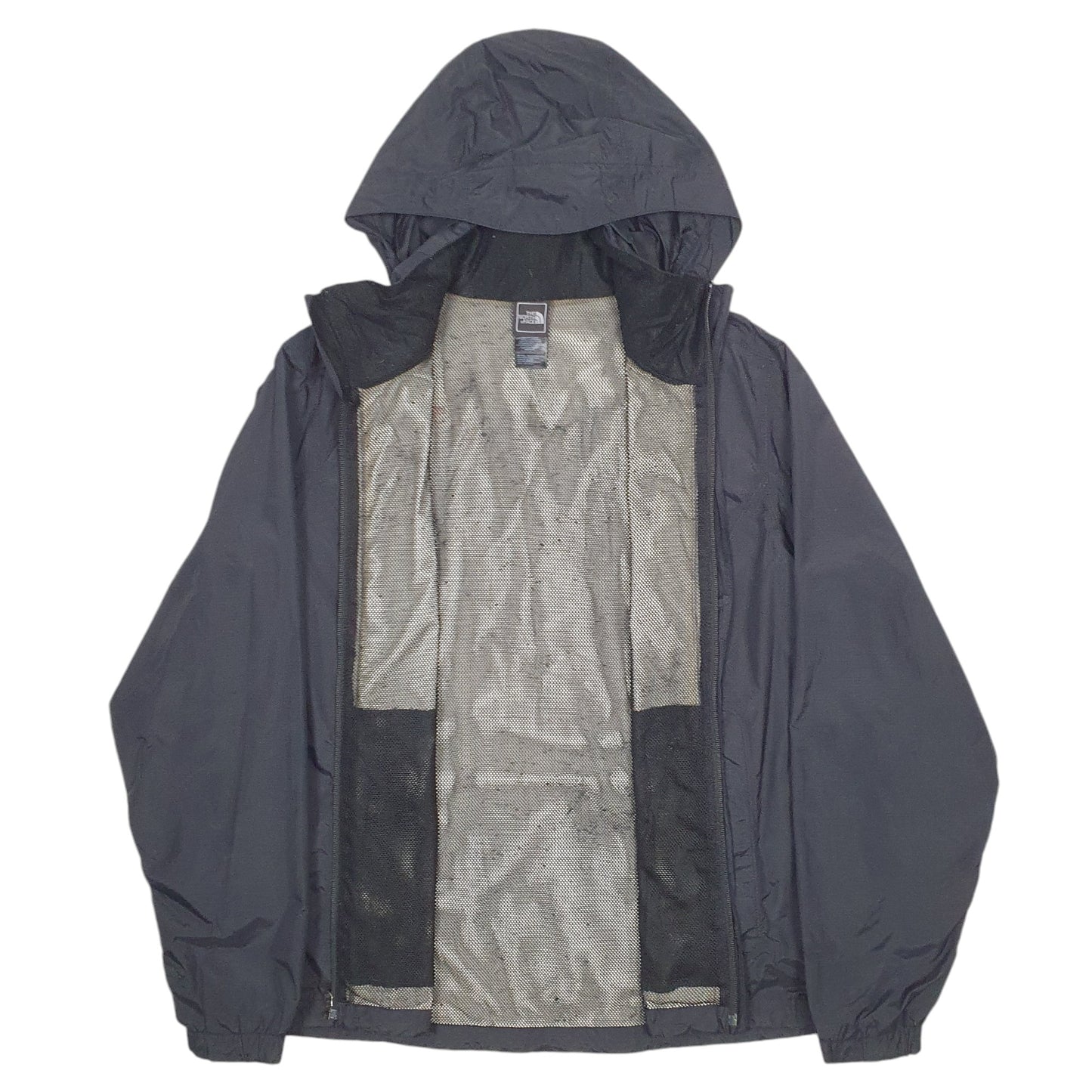 Womens Black The North Face Raincoat Jacket Gorpcore  Coat