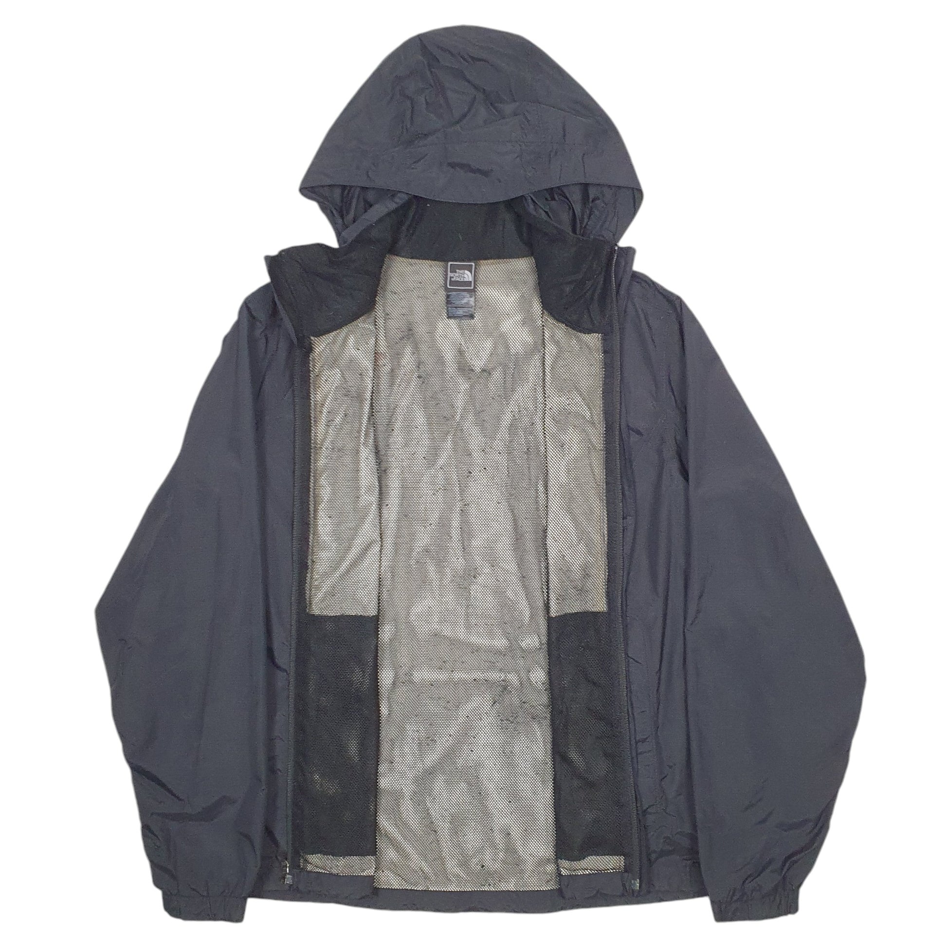 Womens Black The North Face Raincoat Jacket Gorpcore  Coat