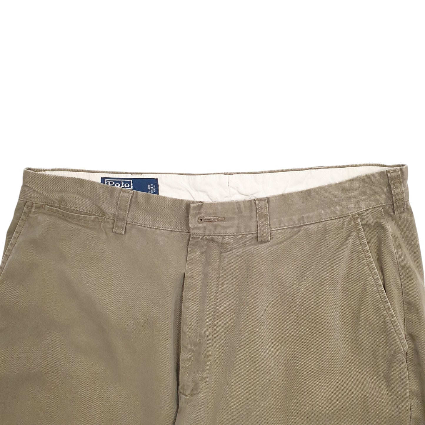 Mens Khaki Polo Ralph Lauren Prospect Pant Chino Trousers