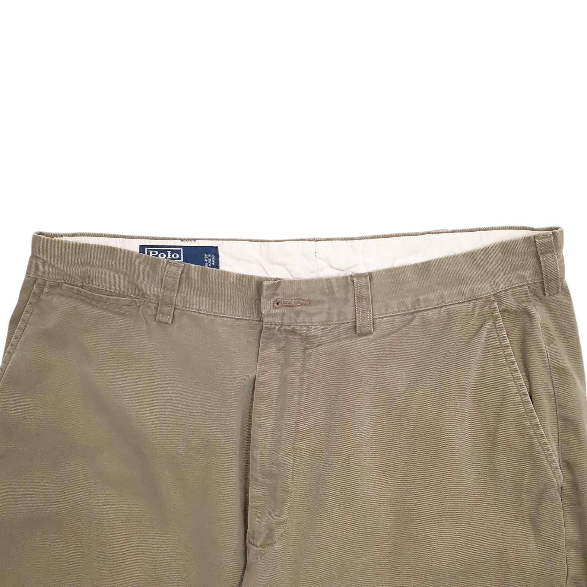 Mens Khaki Polo Ralph Lauren Prospect Pant Chino Trousers