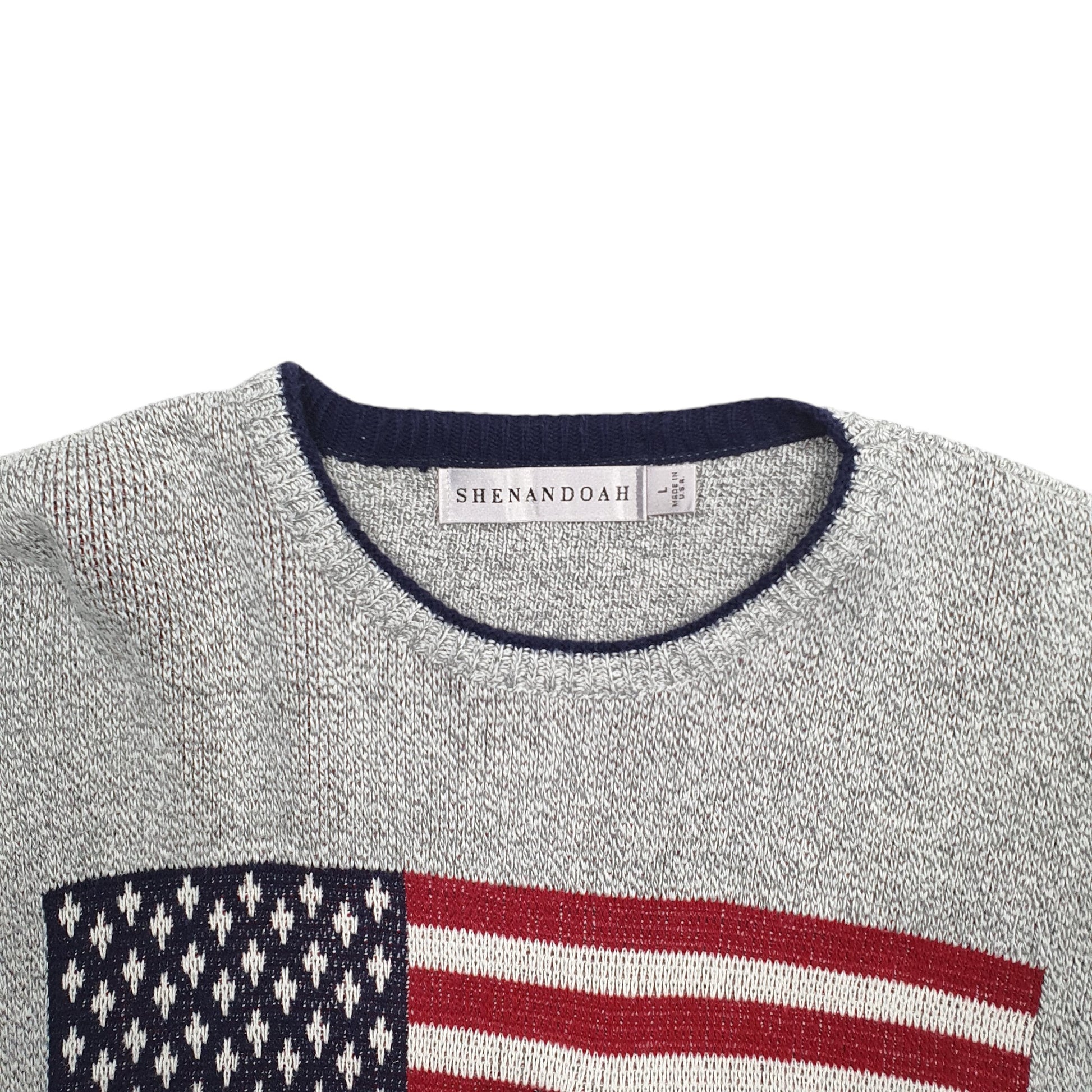 Mens Grey Shenandoah 9/11 World Trade Crewneck Jumper