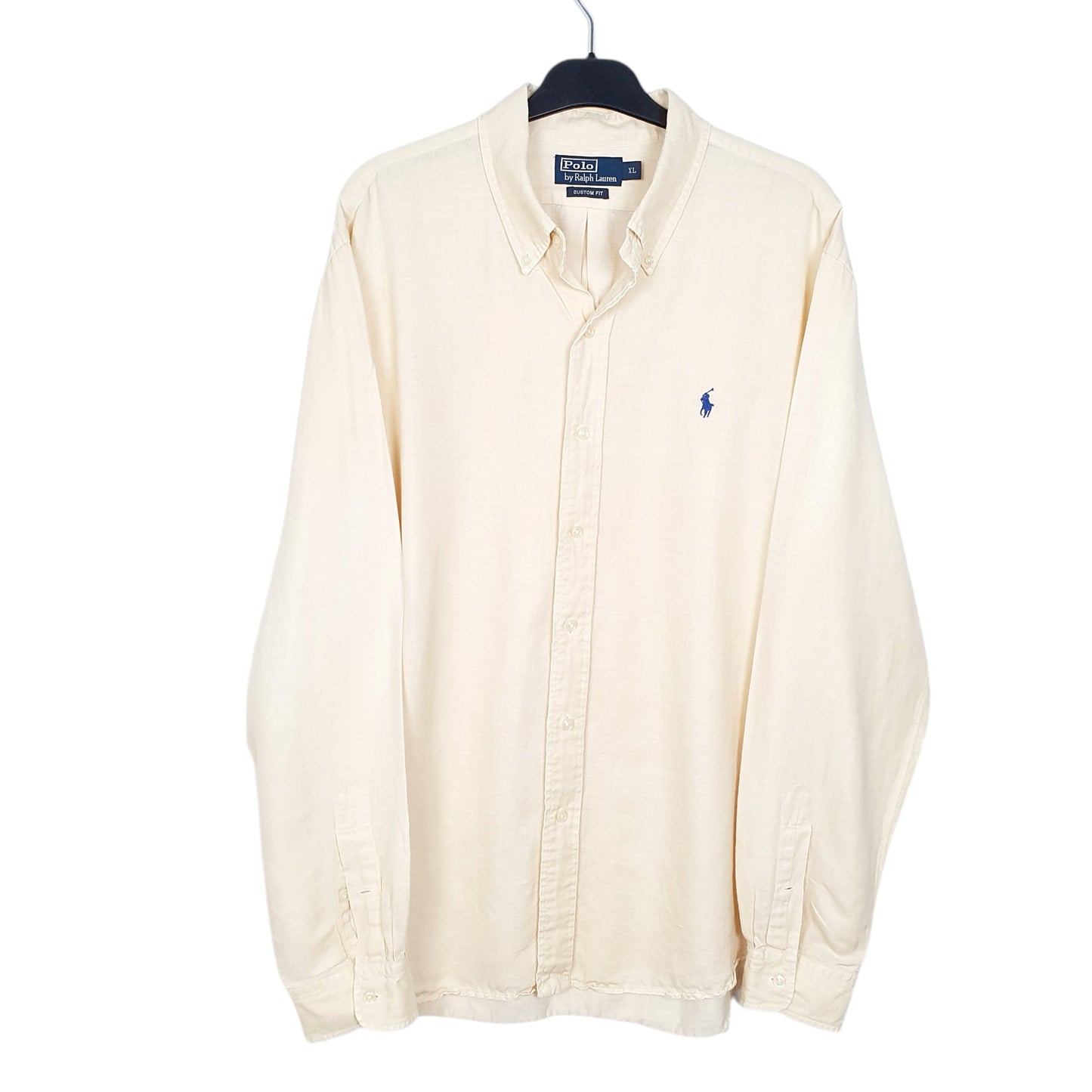 Mens Yellow Polo Ralph Lauren  Long Sleeve Shirt