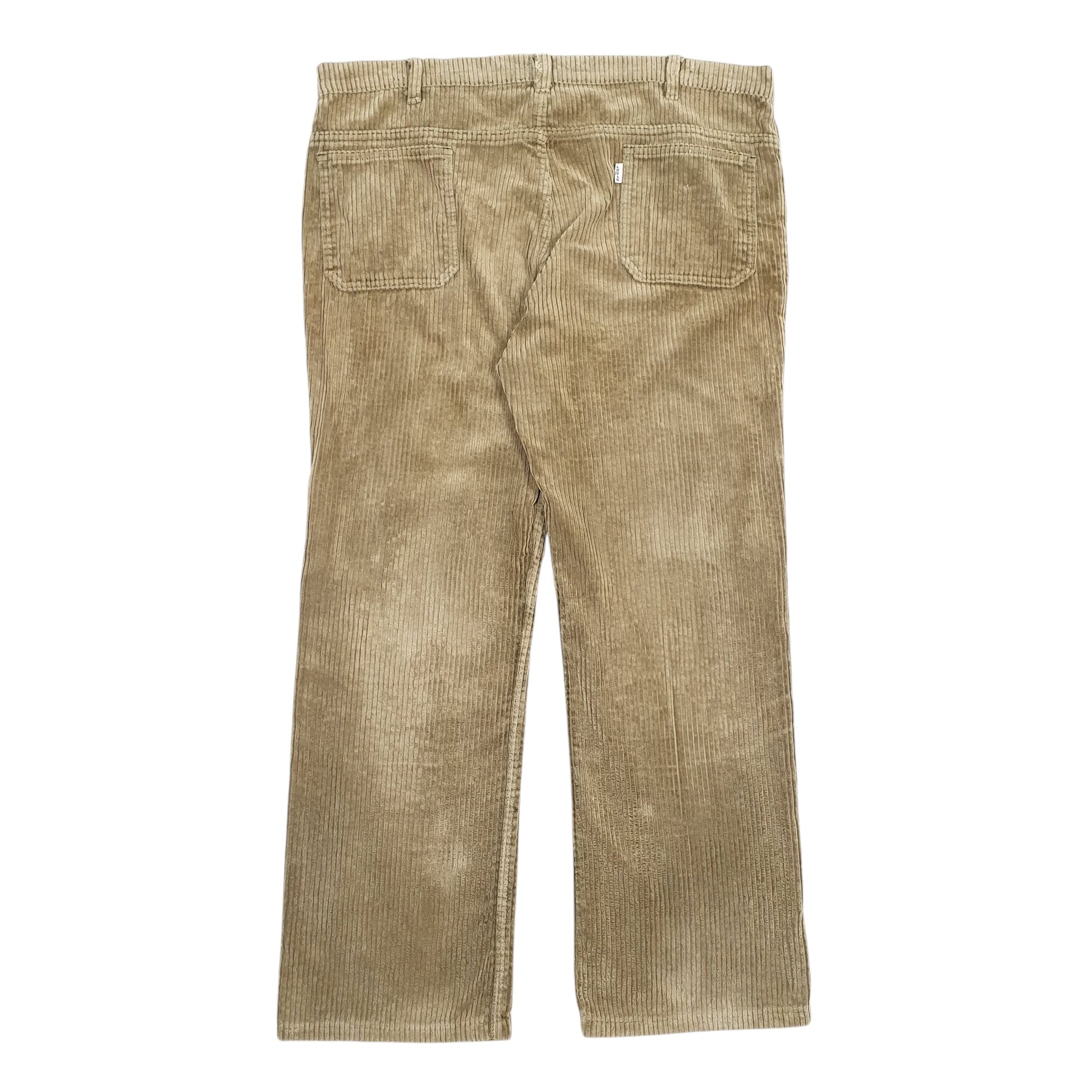 Mens Beige Levis  Corduroy Trousers