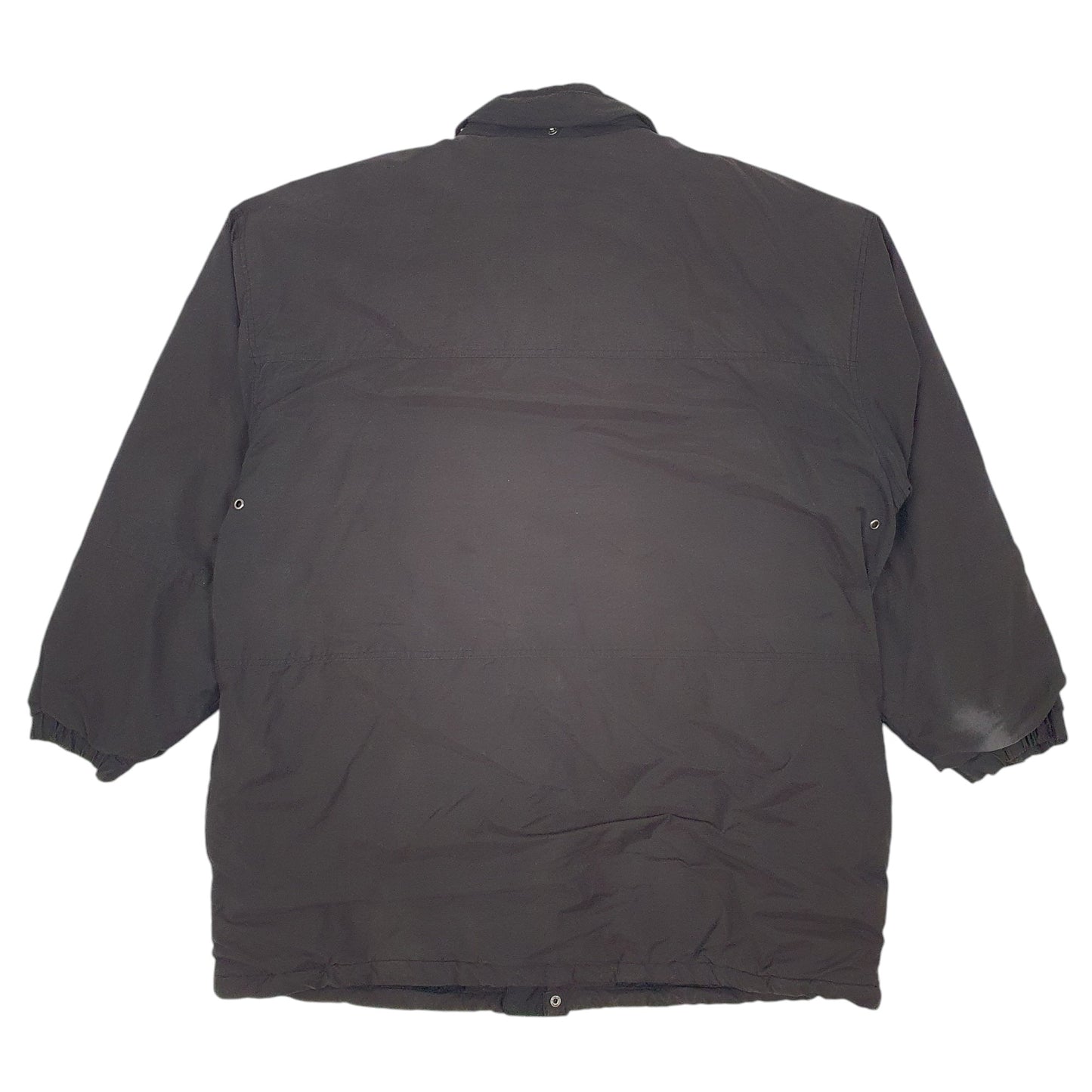 Mens Black Champion Vintage 90s  Coat