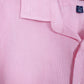 Mens Pink Dockers Fitted Long Sleeve Shirt