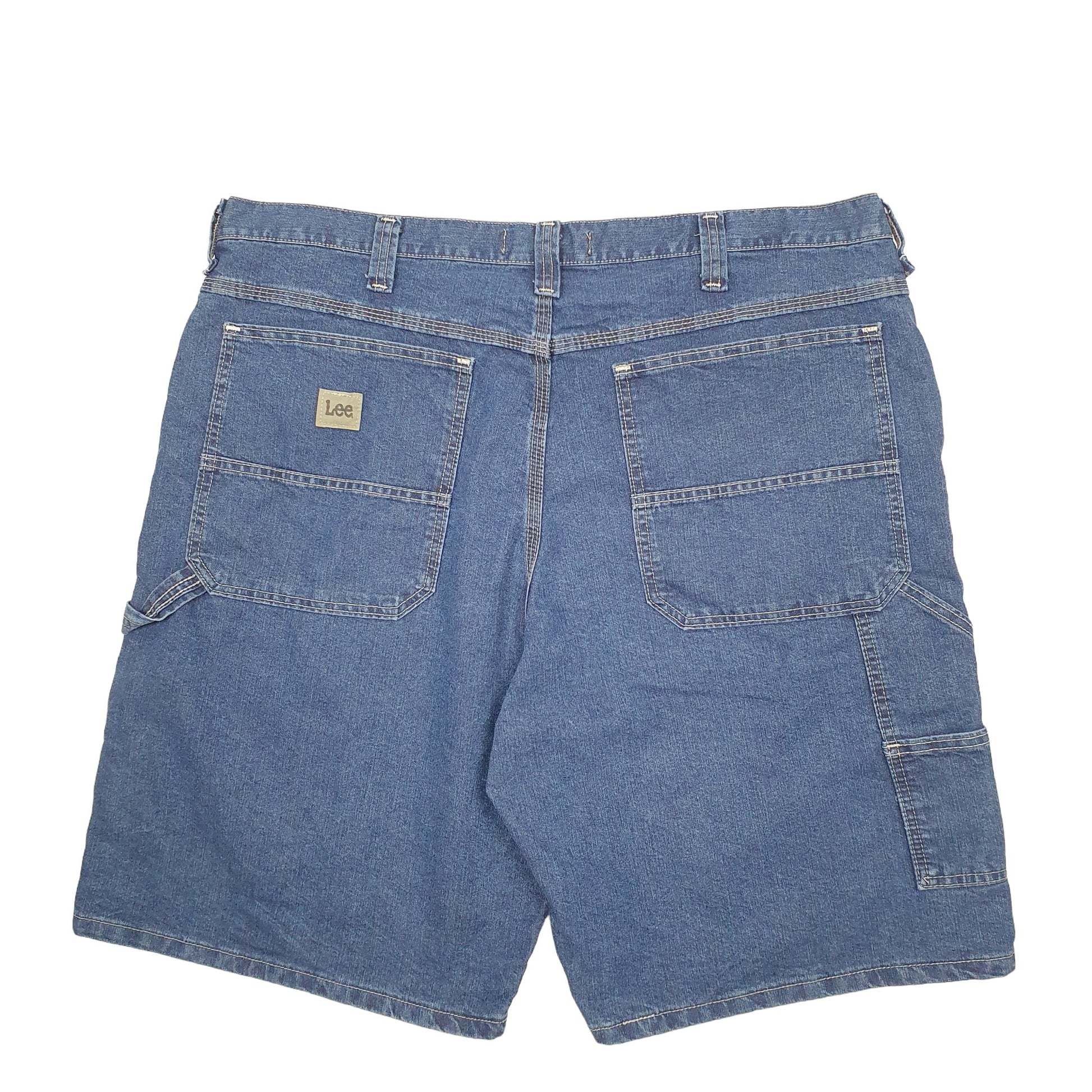 Mens Blue Lee  Carpenter Shorts