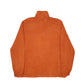 Mens Orange The North Face Quarter Zip Jumper