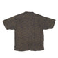 Mens Black Tommy Bahamas Pattern Short Sleeve Shirt