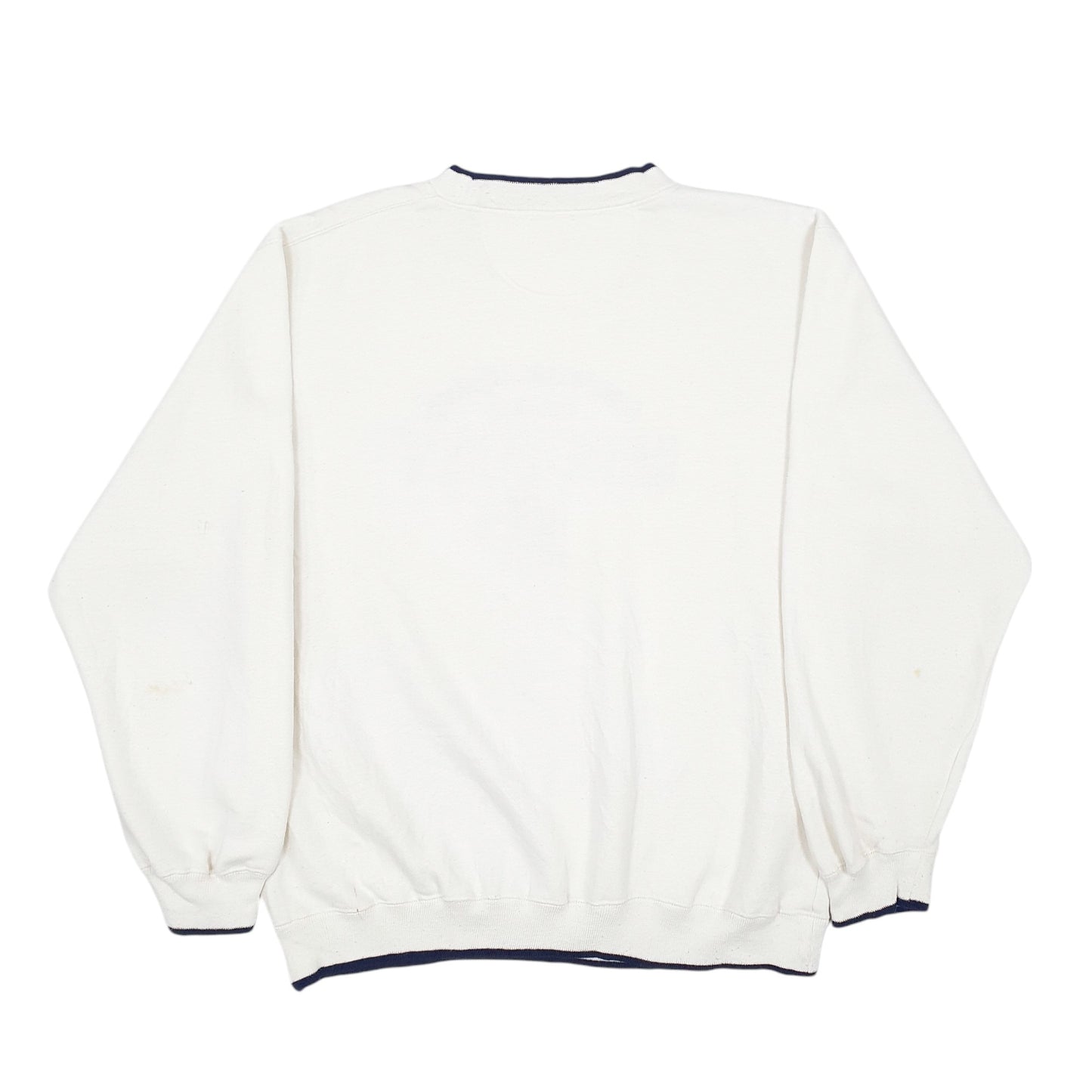 Mens Cream Disney Vintage Spellout Hoodie Jumper