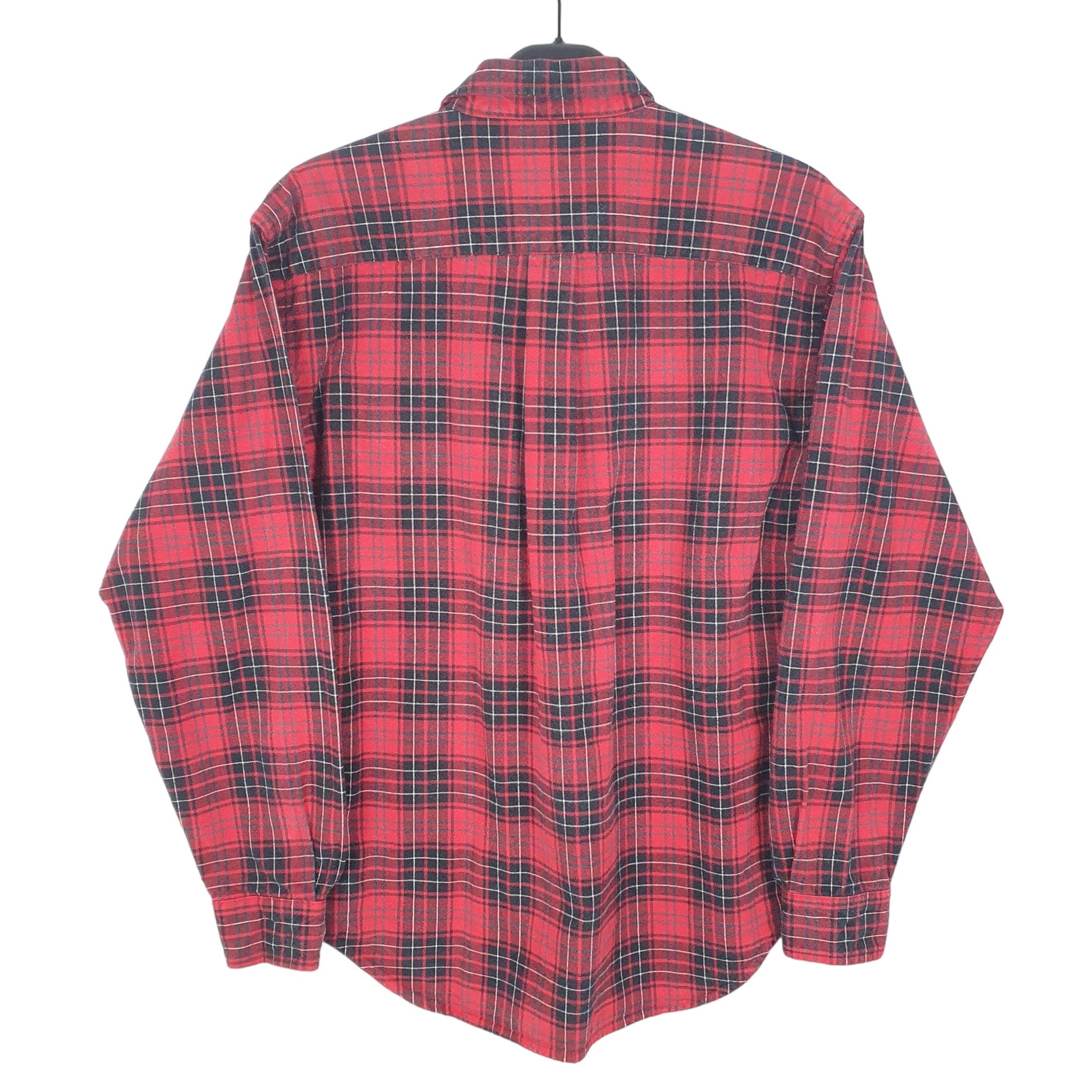 Mens Red Ralph Lauren Flannel Overshirt Shacket Long Sleeve Shirt