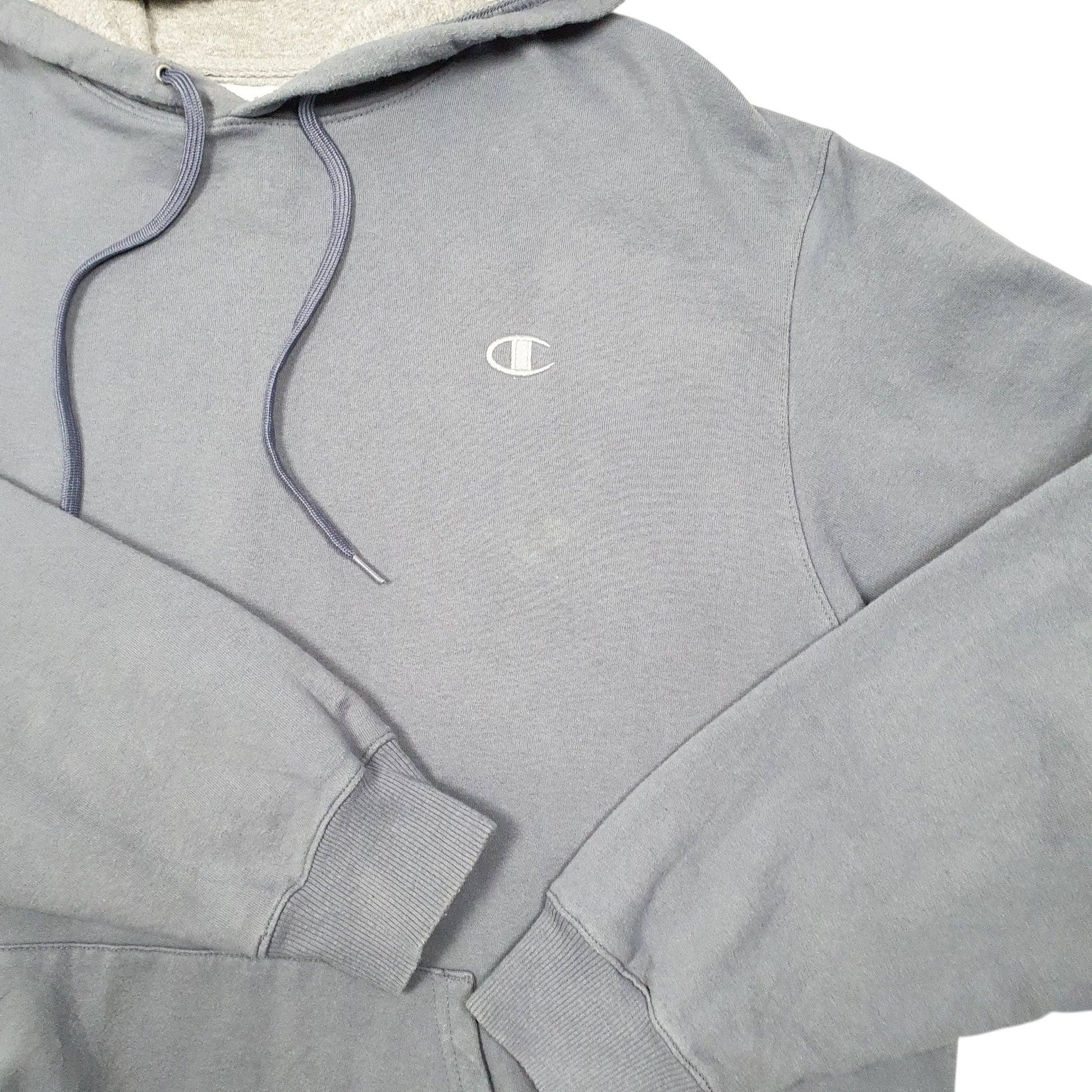 Mens Grey Champion  Hoodie Jumper