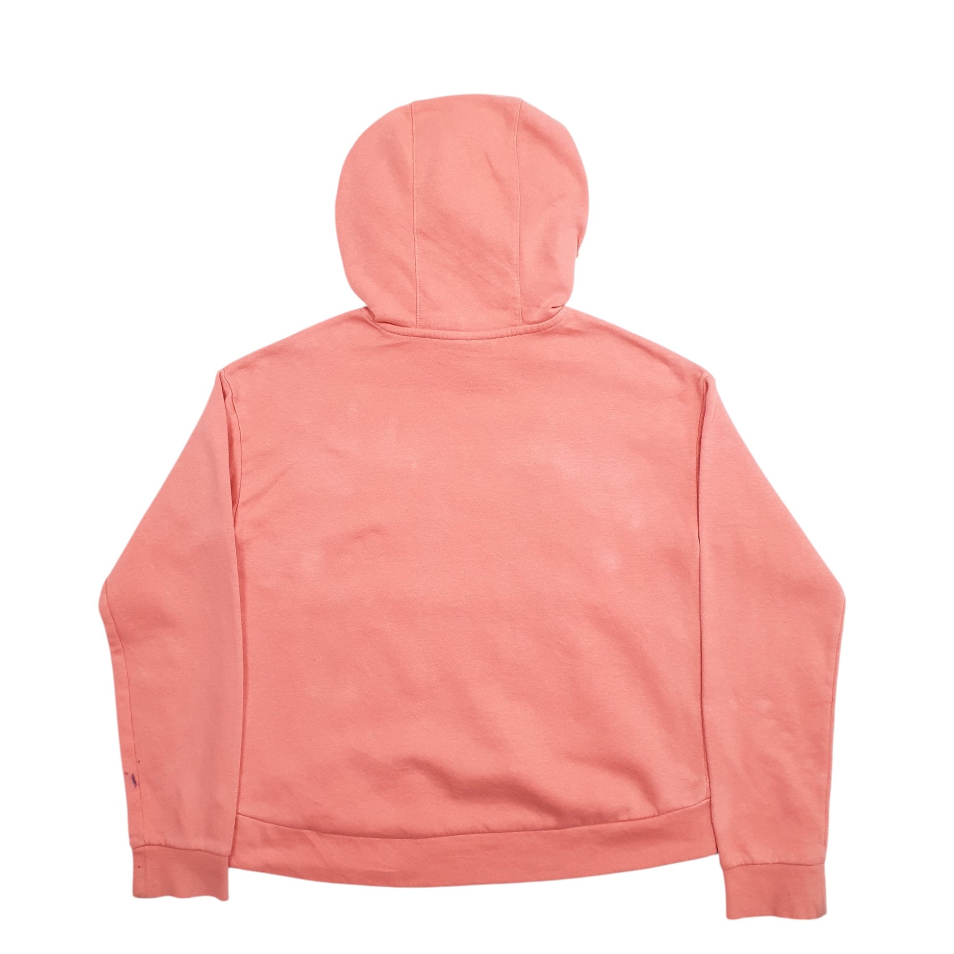 Womens Pink Nike Spellout Hoodie Jumper
