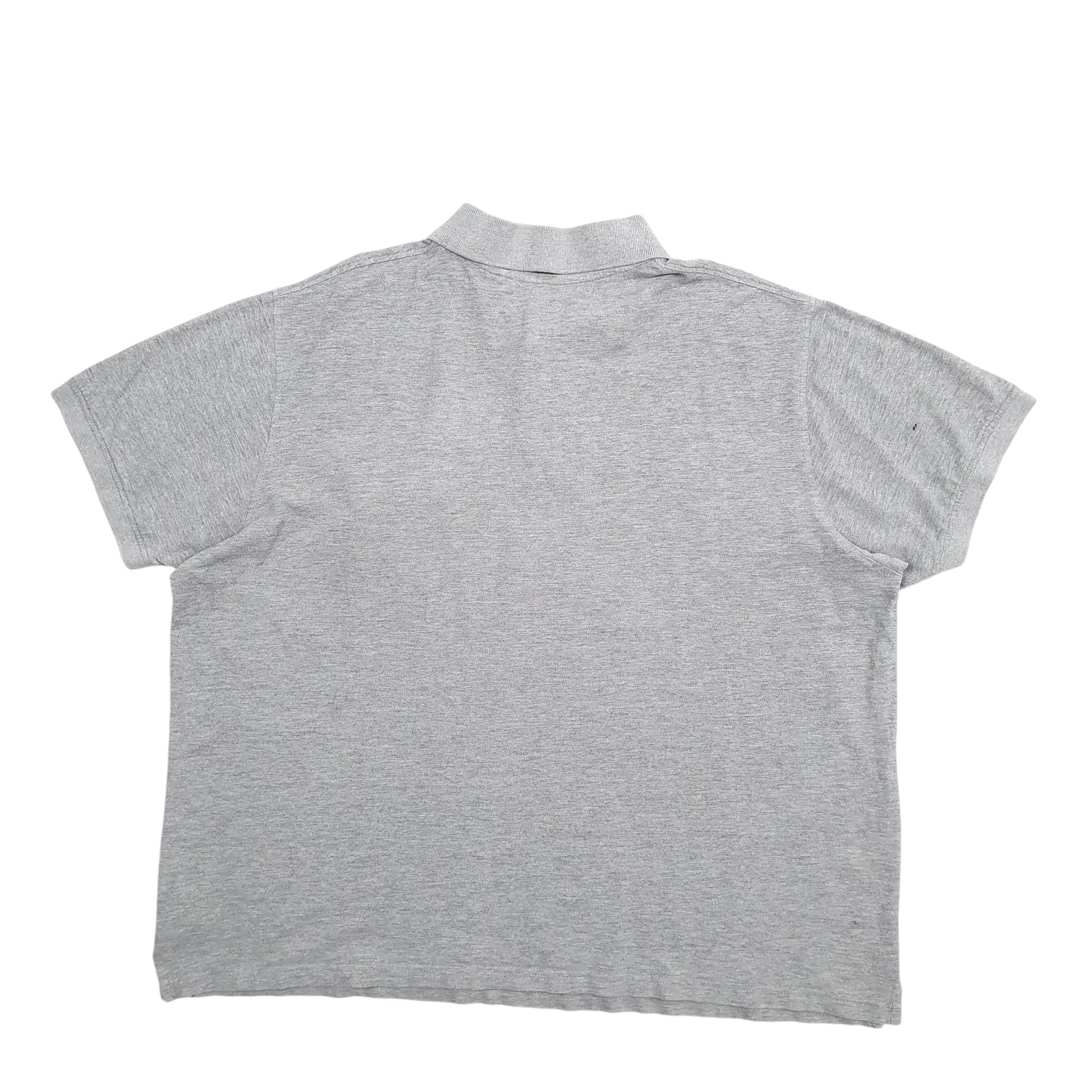 Mens Grey Englebert Strauss  Short Sleeve Polo Shirt