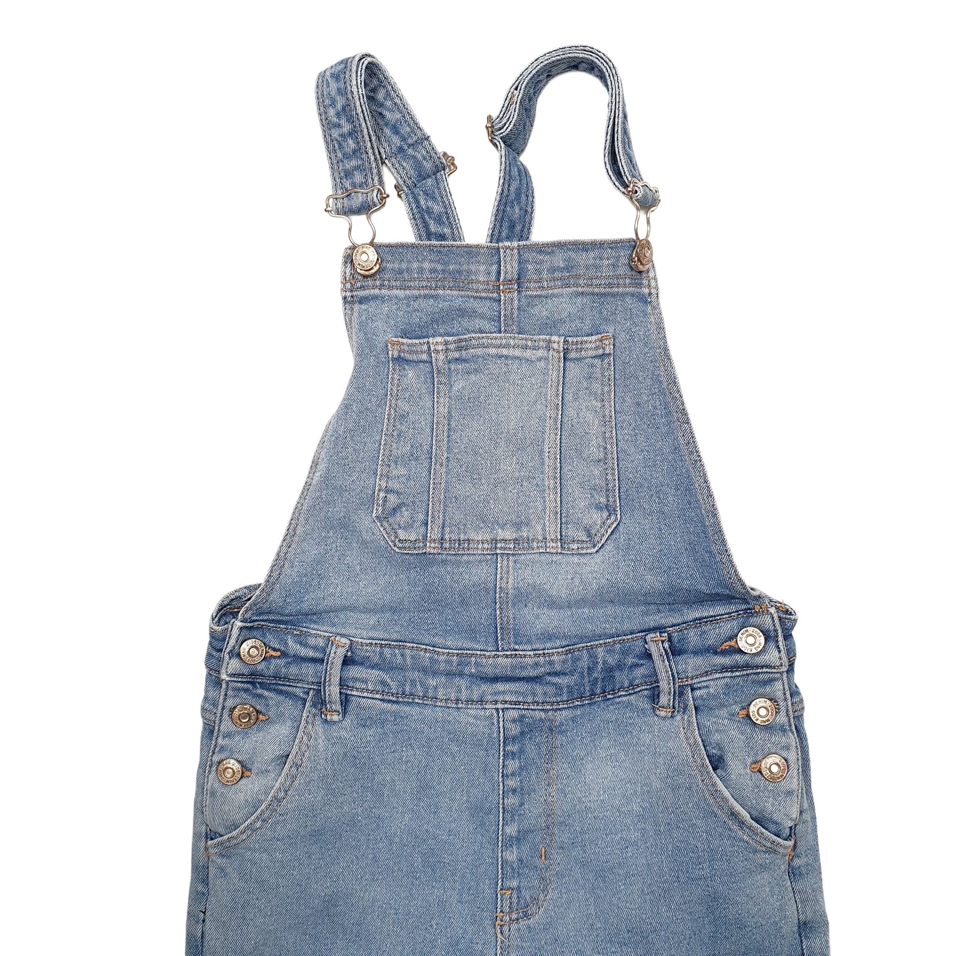 Womens Blue MNG  Dungaree Trousers