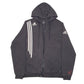 Mens Black Adidas Hoodie Full Zip Jumper