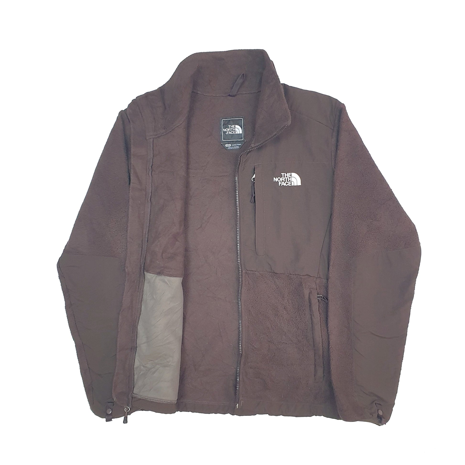 Womens Brown The North Face Denali Full Zip Jumper