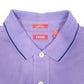 Mens Purple Izod Slim Fit Short Sleeve Polo Shirt