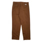 Mens Brown Polo Ralph Lauren Double Pleated Andrew Pants Chino Trousers
