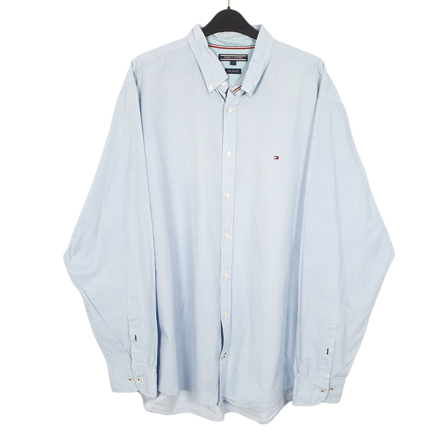 Mens Blue Tommy Hilfiger New York Long Sleeve Shirt