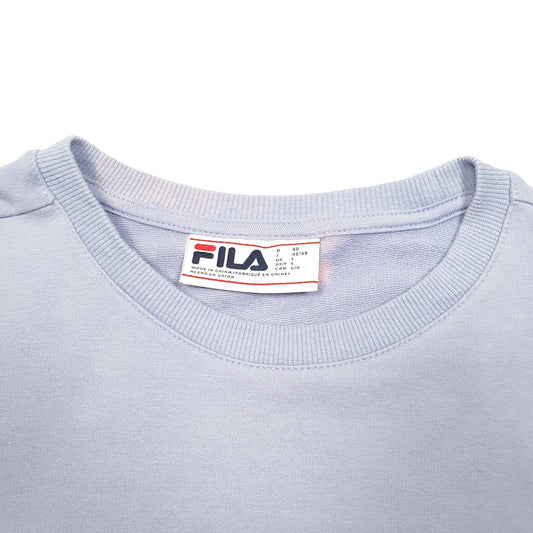 Womens Lilac Fila  Crewneck Jumper