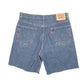 Mens Blue Levis Denim Jeans Jorts 505 Cut Offs Denim Shorts