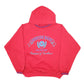 Mens Red IOU Vintage 1992 Classic Comfort Genuine Basic Hoodie Jumper