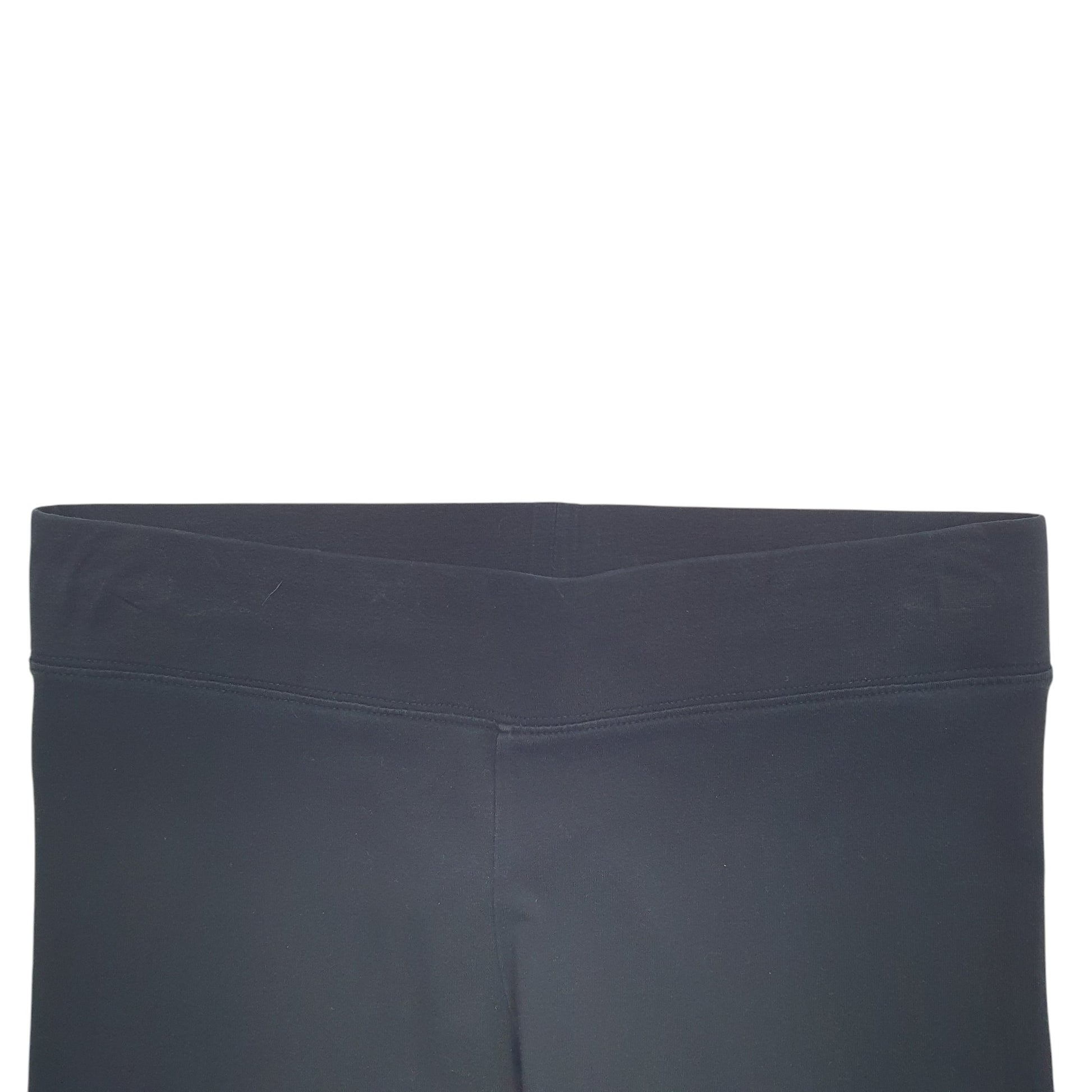 Womens Black M&S Stretch Fit Leggings Jogger Trousers